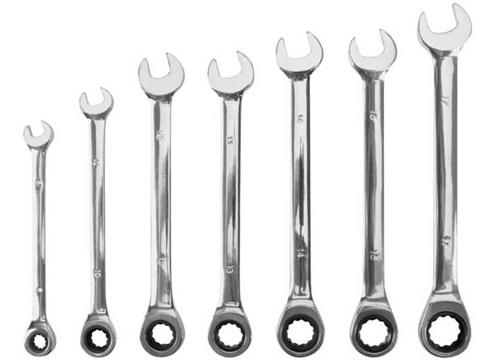 Performance Tool - Performance Tool 7piece Metric Ratcheting Wrench Set - W1170