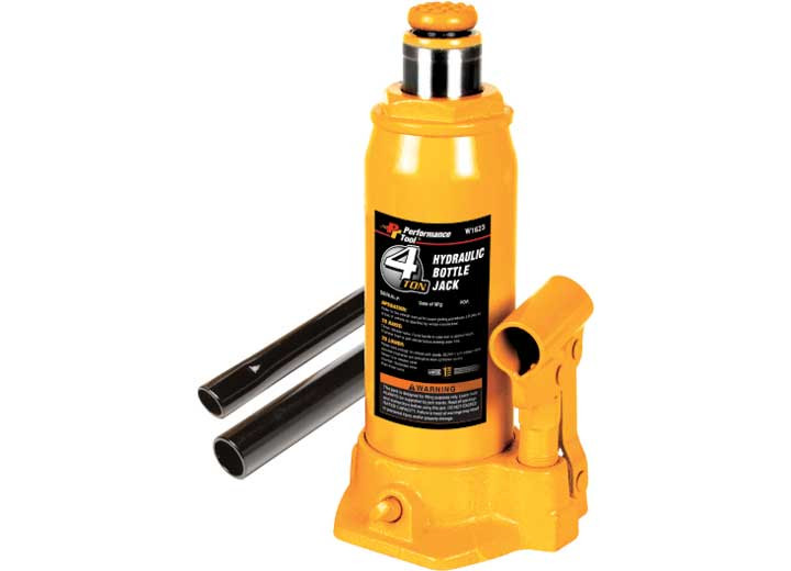 Performance Tool - 4 Ton Hydraulic Bottle Jack - W1623