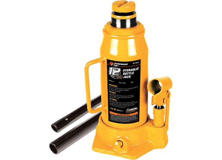 Performance Tool - 12 Ton Hydraulic Bottle Jack - W1632