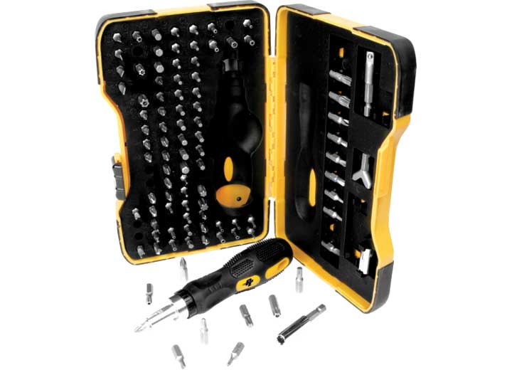 Performance Tool - 101pc Ratcheting Bit Driver Set - W1719
