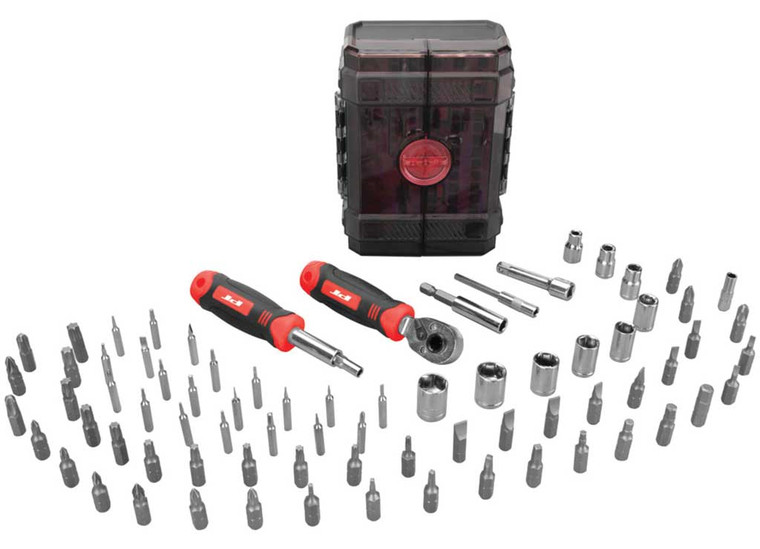 Performance Tool - Ratcheting Driver Tool Set 78 Pcs - W1745