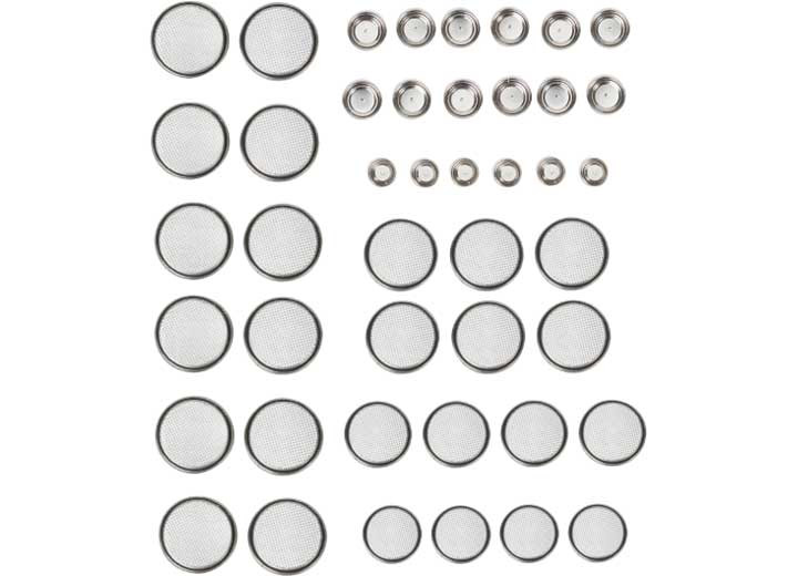 Performance Tool - 44pc Button Cell Battery Pack - W483