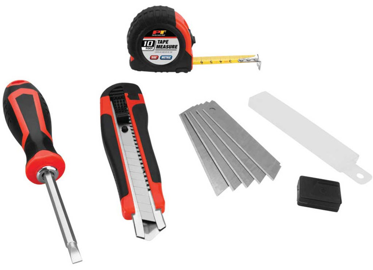 Performance Tool - Tool Set W/ 2in1 Screwdriver 4 Pcs - W5049