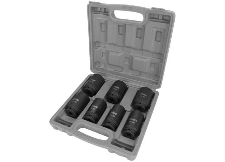 Performance Tool - 1/2in Dr. Axle Nut Socket Set 7 Pc - W89323