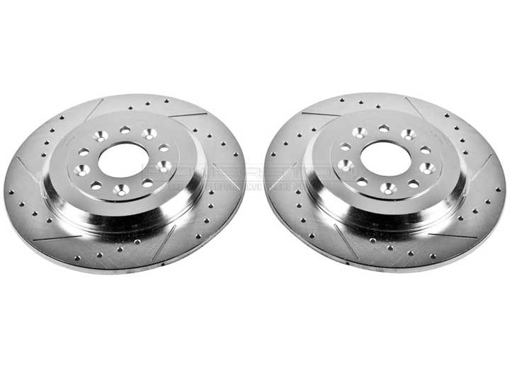 Powerstop - Evolution Drilled & Slotted Rotors - AR8180XPR