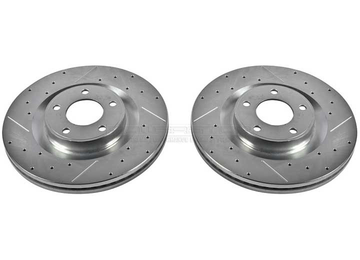 Powerstop - Evolution Drilled & Slotted Rotors - AR8190XPR