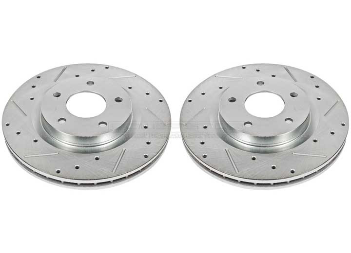 Powerstop - Evolution Drilled & Slotted Rotors - AR8369XPR