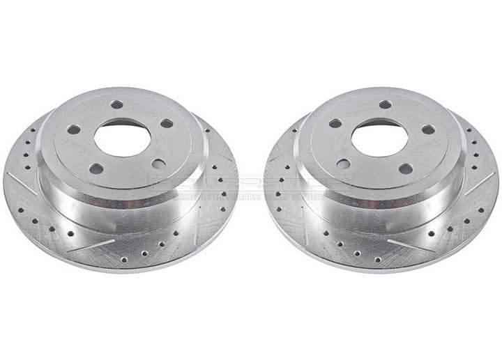 Powerstop - Evolution Drilled & Slotted Rotors - AR8382XPR