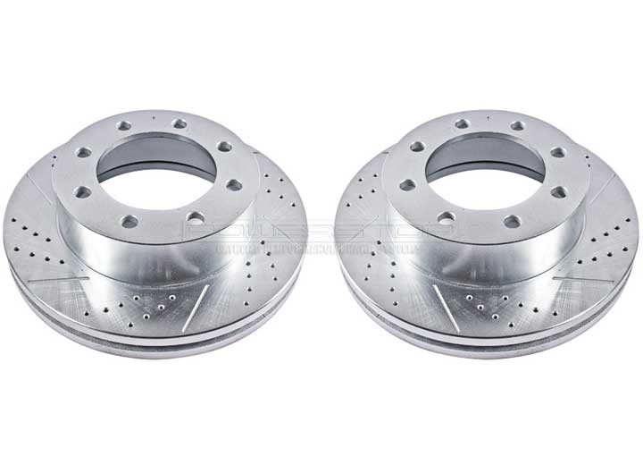 Powerstop - Evolution Drilled & Slotted Rotors - AR85107XPR