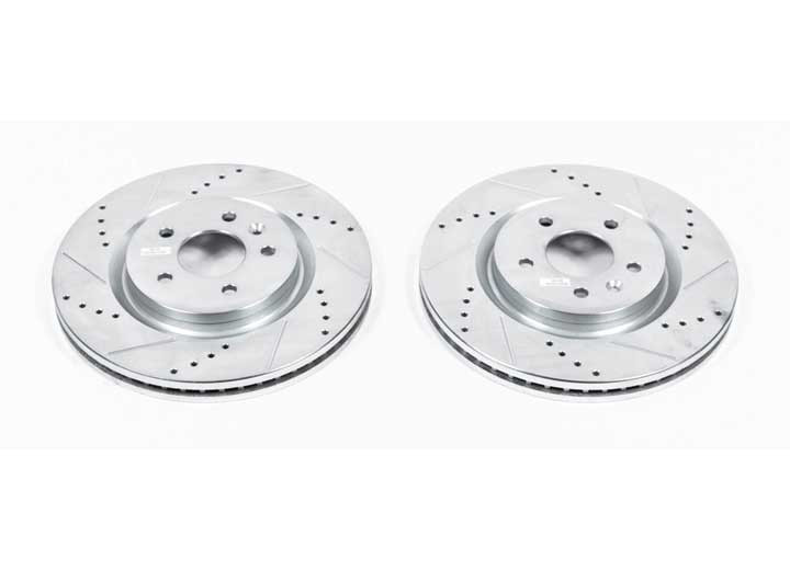 Powerstop - Evolution Drilled & Slotted Rotors - AR85137XPR