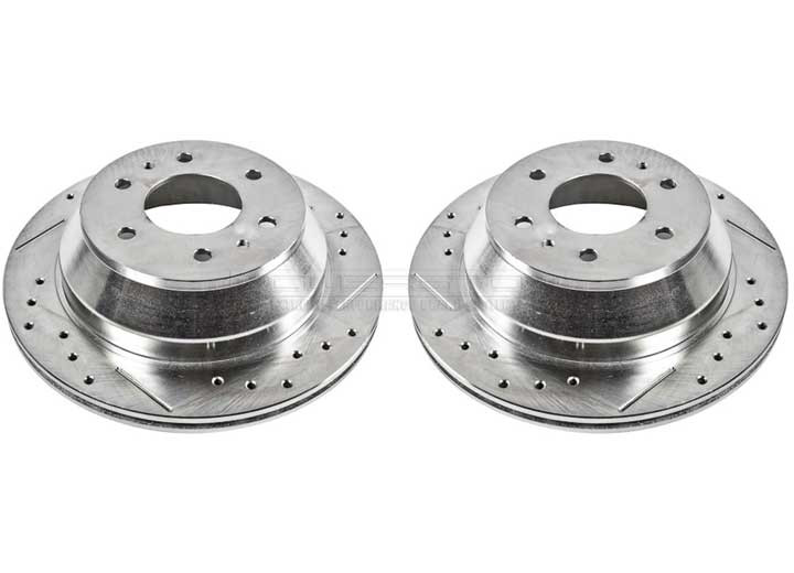 Powerstop - Evolution Drilled & Slotted Rotors - AR8647XPR