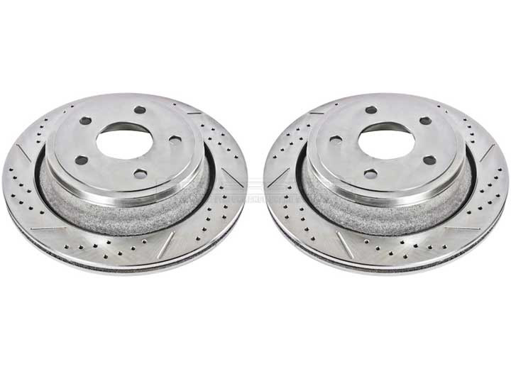 Powerstop - Evolution Drilled & Slotted Rotors - AR8752XPR