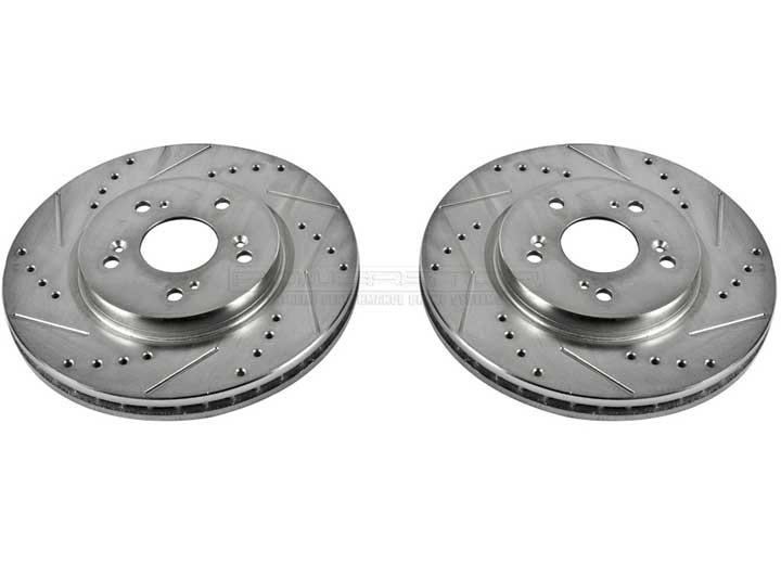 Powerstop - Evolution Drilled & Slotted Rotors - JBR1173XPR