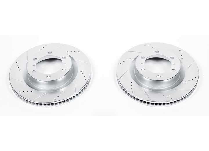 Powerstop - Evolution Drilled & Slotted Rotors - JBR1395XPR