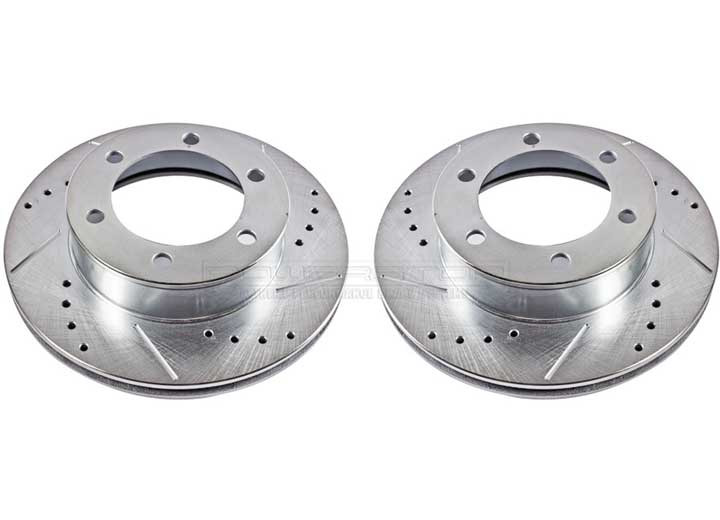 Powerstop - Evolution Drilled & Slotted Rotors - JBR791XPR