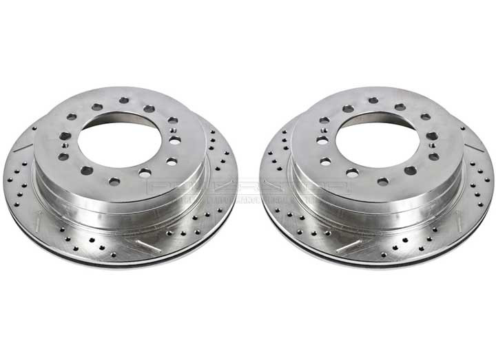 Powerstop - Evolution Drilled & Slotted Rotors - JBR971XPR