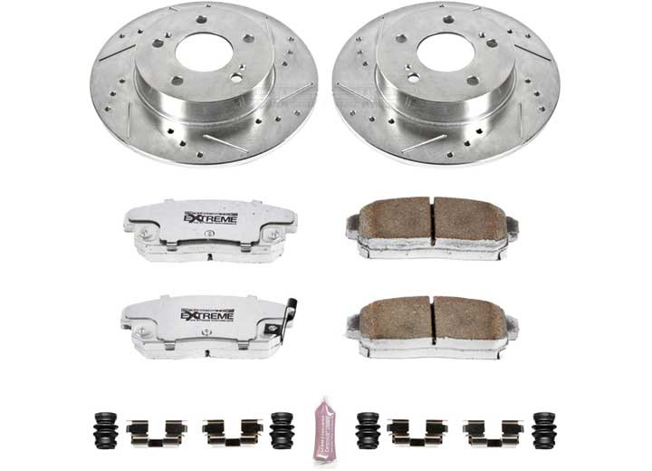 Powerstop - Rear Street Warrior Brake Kit - K1169-26