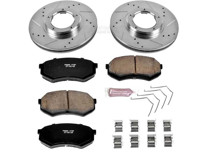 Powerstop - Front 1 Click Brake Kit W/ Hardware - K1232