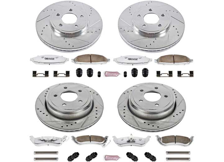 Powerstop - Front & Rear Street Warrior Brake Kit - K1365-26