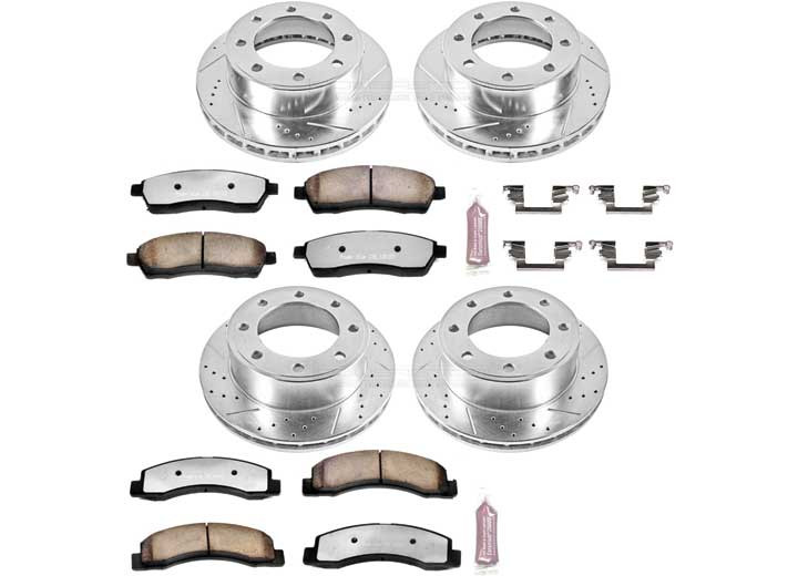Powerstop - Front & Rear Truck And Tow Brake Kit - K1906-36