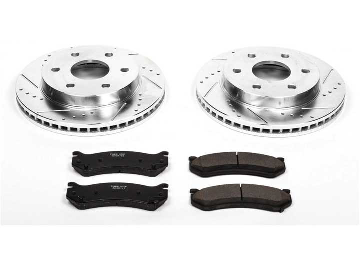 Powerstop - Front 1 Click Brake Kit W/ Hardware - K2009