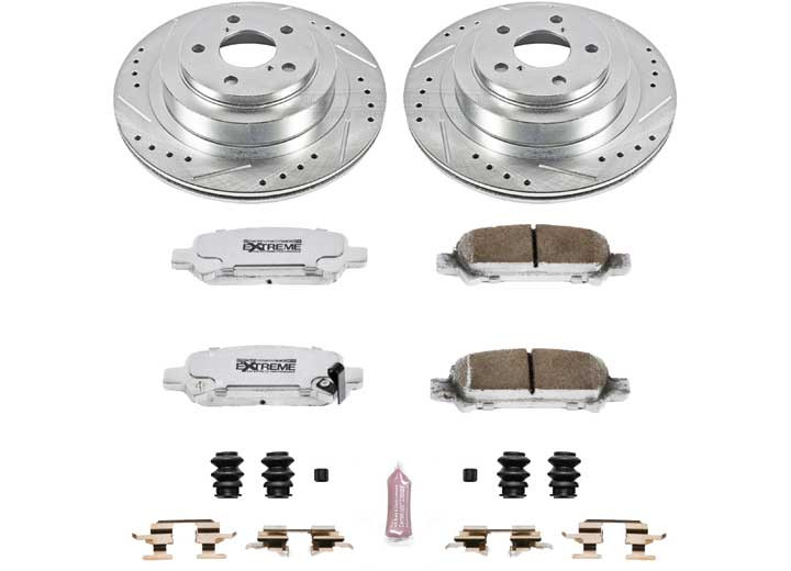 Powerstop - Rear Street Warrior Brake Kit - K219-26