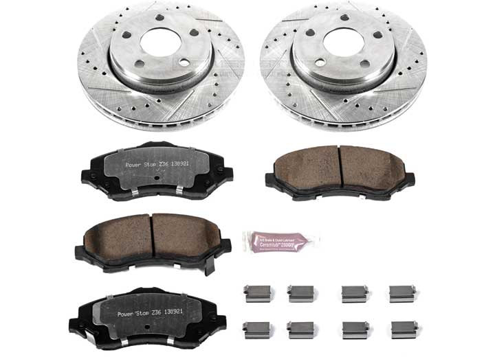 Powerstop - Front Truck And Tow Brake Kit - K3097-36