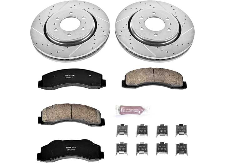 Powerstop - Front 1 Click Brake Kit W/ Hardware - K3167
