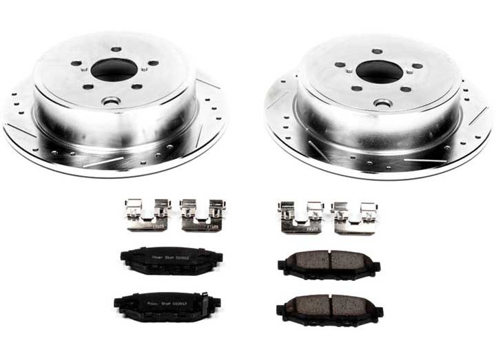 Powerstop - Rear 1 Click Brake Kit W/ Hardware - K4631