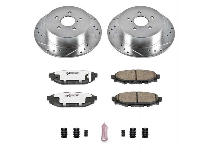 Powerstop - Rear Street Warrior Brake Kit - K4632-26