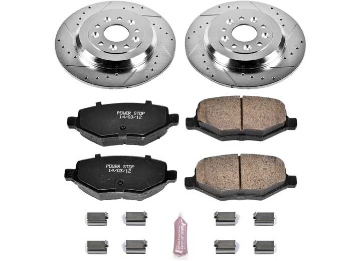 Powerstop - Rear 1 Click Brake Kit W/ Hardware - K4744