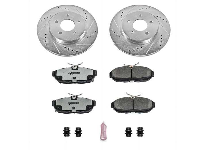 Powerstop - Rear Street Warrior Brake Kit - K4749-26