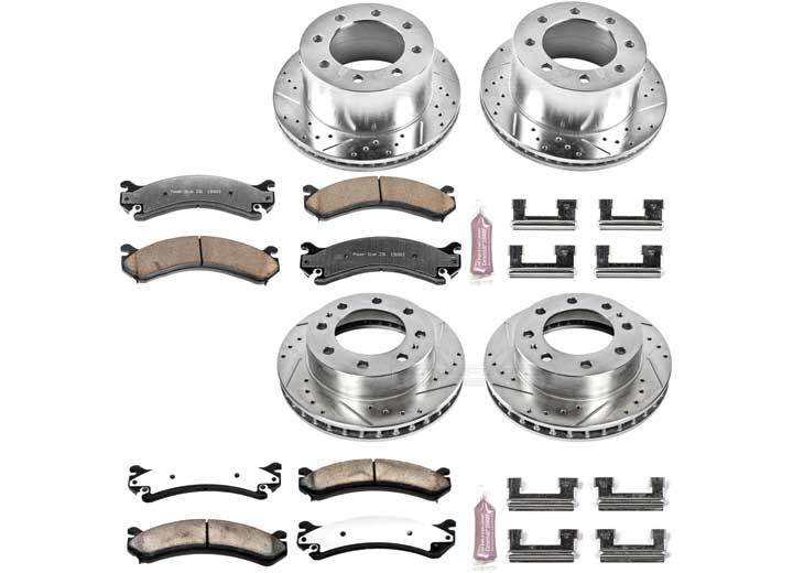 Powerstop - Front & Rear Truck And Tow Brake Kit - K5338-36