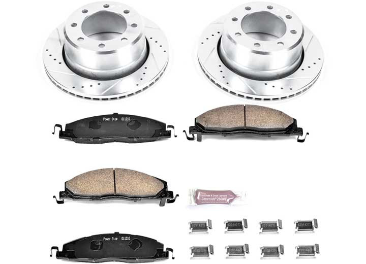 Powerstop - Rear 1 Click Brake Kit W/ Hardware - K5487