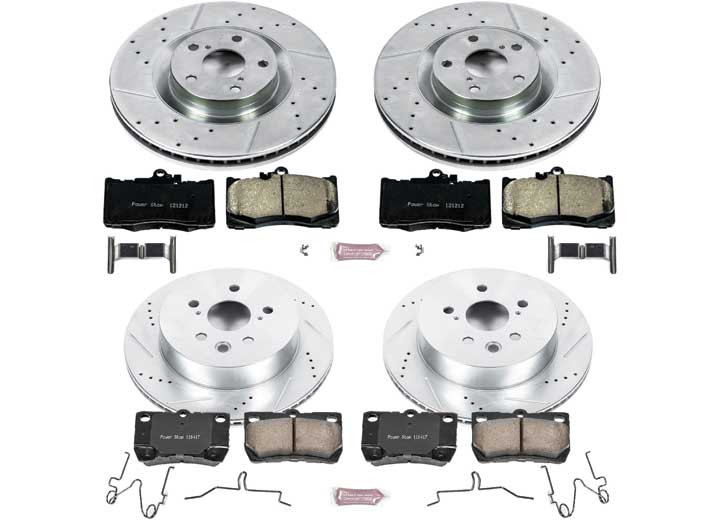 Powerstop - Front & Rear 1 Click Brake Kit - K6356