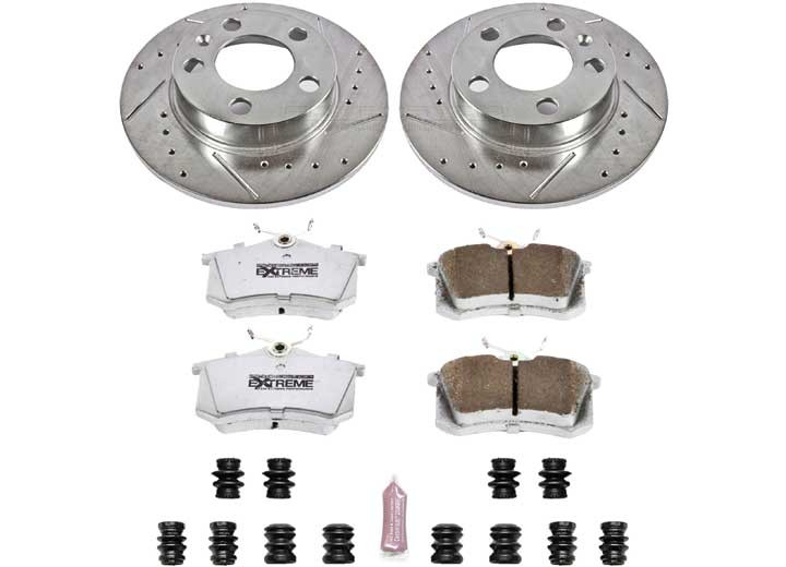 Powerstop - Rear Street Warrior Brake Kit - K847-26