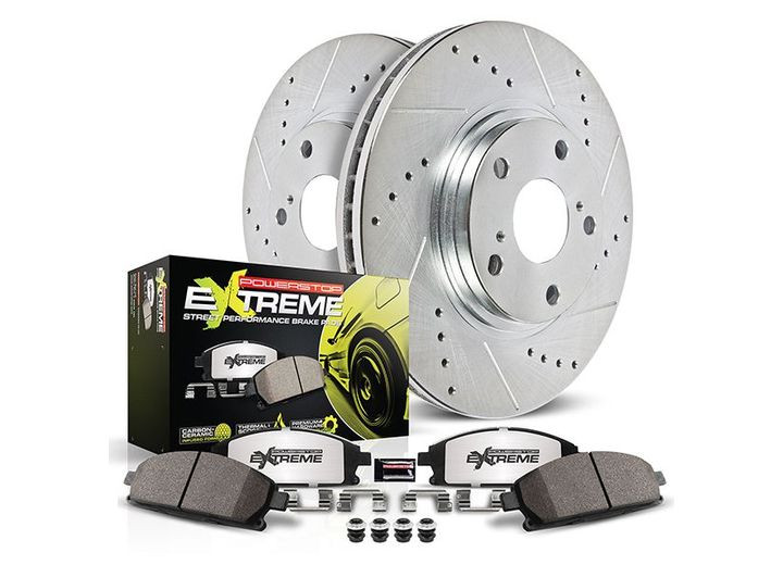 Powerstop - 1921 Subaru Forester Z26 Street Brake Kit - K8495-26