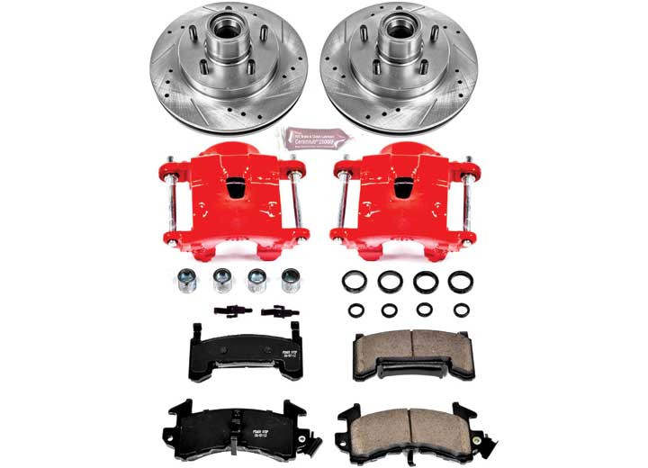 Powerstop - Front 1 Click Kit W/calipers - KC1482