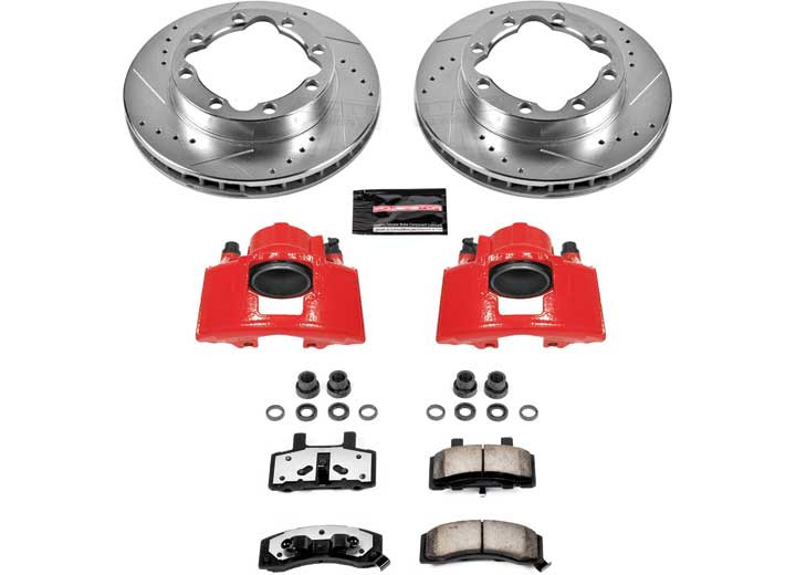Powerstop - Front Z36 Truck And Tow Performance Brake Kit With Calipers - KC1524-36