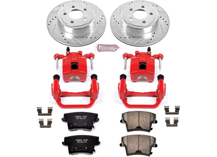 Powerstop - Rear 1 Click Kit W/calipers - KC1720