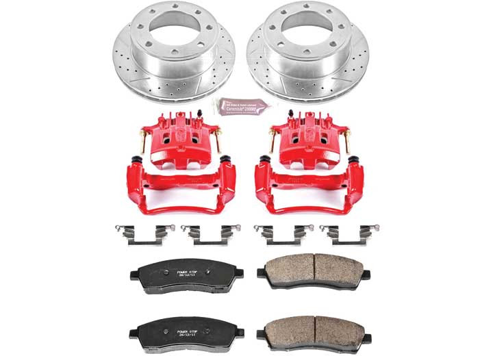 Powerstop - Rear 1 Click Kit W/calipers - KC1890A