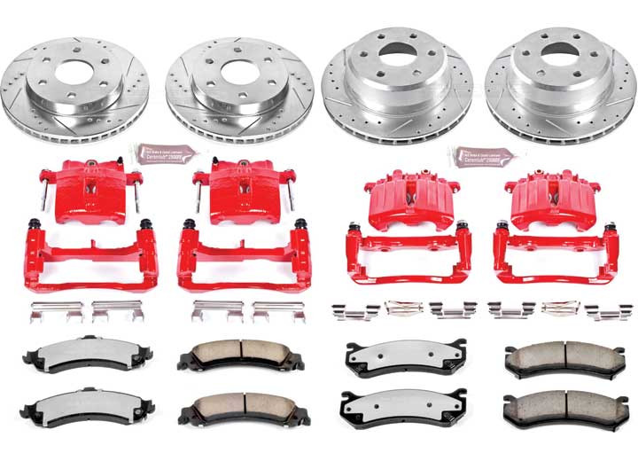 Powerstop - Front & Rear Z36 1click Kit W/caliper - KC2015-36