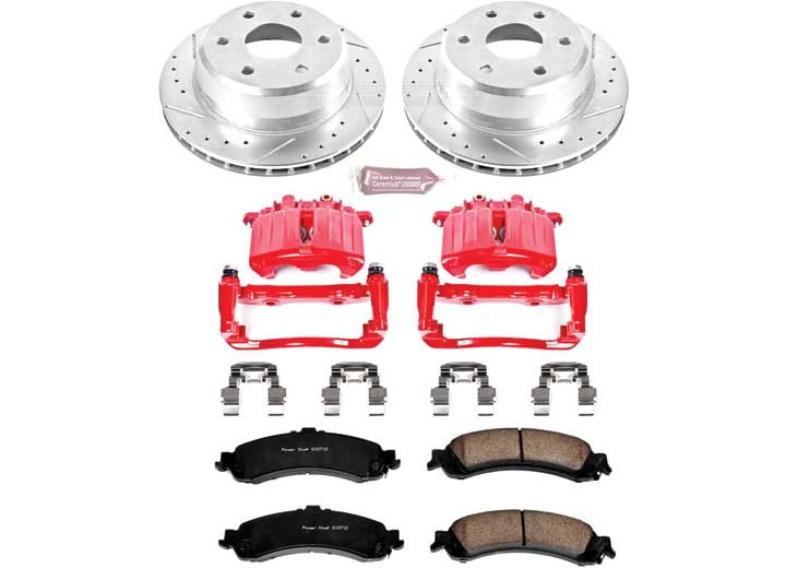 Powerstop - Rear 1 Click Kit W/calipers - KC2046