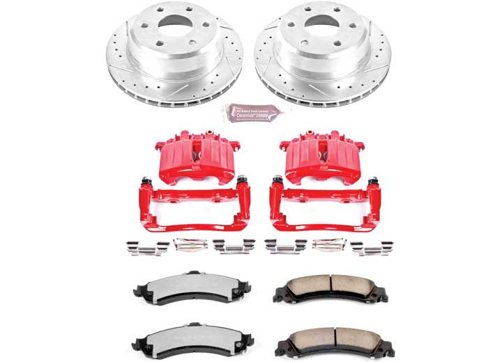 Powerstop - Rear Z36 1click Kit W/caliper - KC2046-36