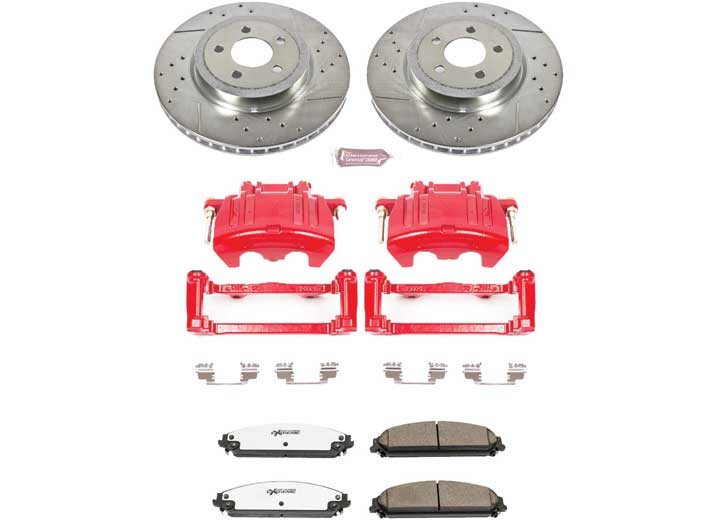 Powerstop - Front Z26 1click Kit W/caliper - KC2560-26