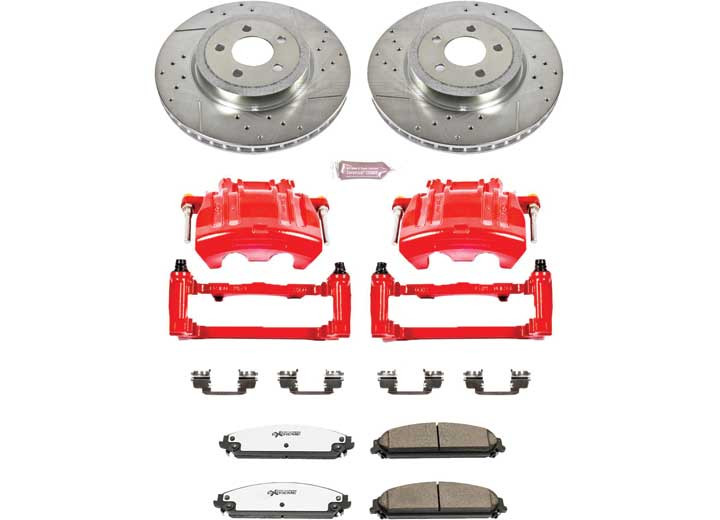Powerstop - Front Z26 1click Kit W/caliper - KC2560A-26