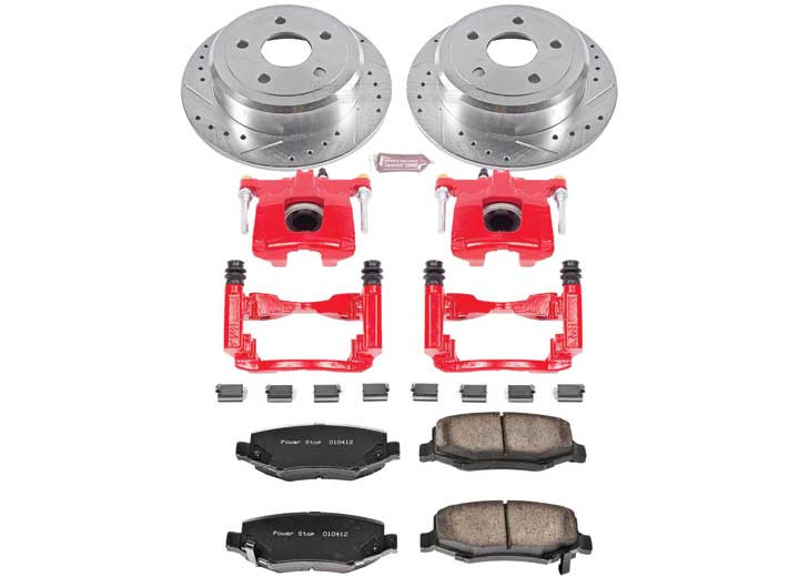 Powerstop - Z23 Evolution Sport Brake Upgrade Kit With Calipers - KC3090