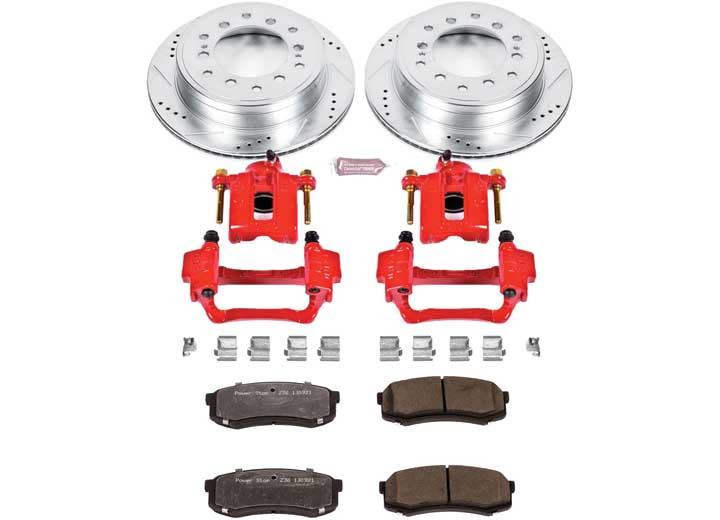 Powerstop - Z36 Truck And Tow Performance Brake Kit With Calipers - KC5875-36