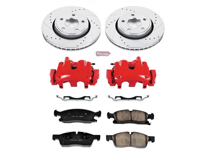 Powerstop - Z23 Evolution Sport Brake Upgrade Kit With Calipers - KC5951