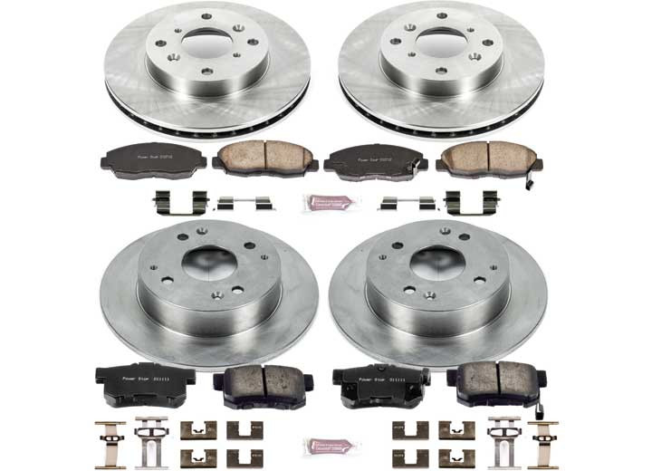 Powerstop - Front & Rear Daily Driver Brake Kit - KOE1240